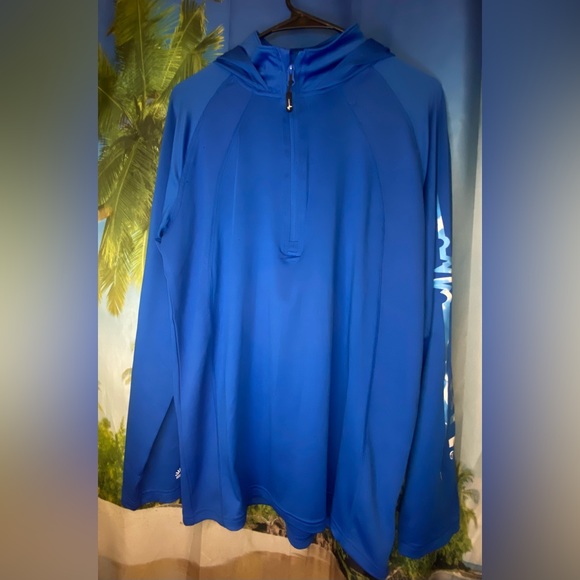 Habit Outdoor - Men's Small Hooded 1/4 Zip Performance Layer/Long Sleeve - Picture 3 of 10